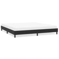 Bettgestell ohne Matratze Schwarz 200x210 cm Samt