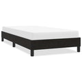 Bettgestell ohne Matratze Schwarz 100x220 cm Samt