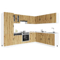 14-tlg. Küchenschrank-Set Kalmar Artisan-Eiche Holzwerkstoff