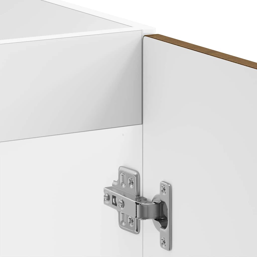 Küchenschrank Kalmar Braun Eichen-Optik 80 x 46 x 81.5 cm