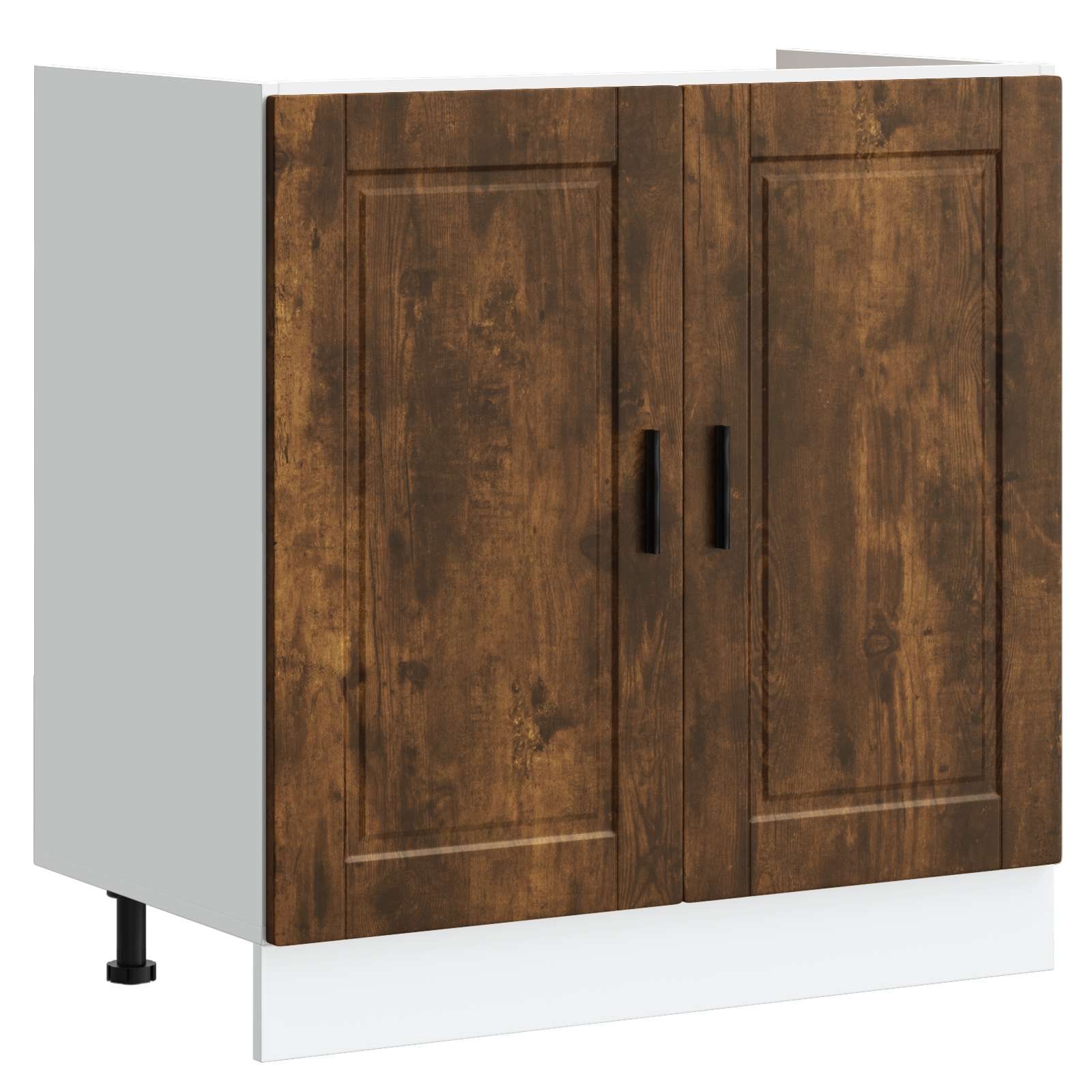 Waschbecken-Unterschrank Porto 2 pcs Braun Holzwerkstoff