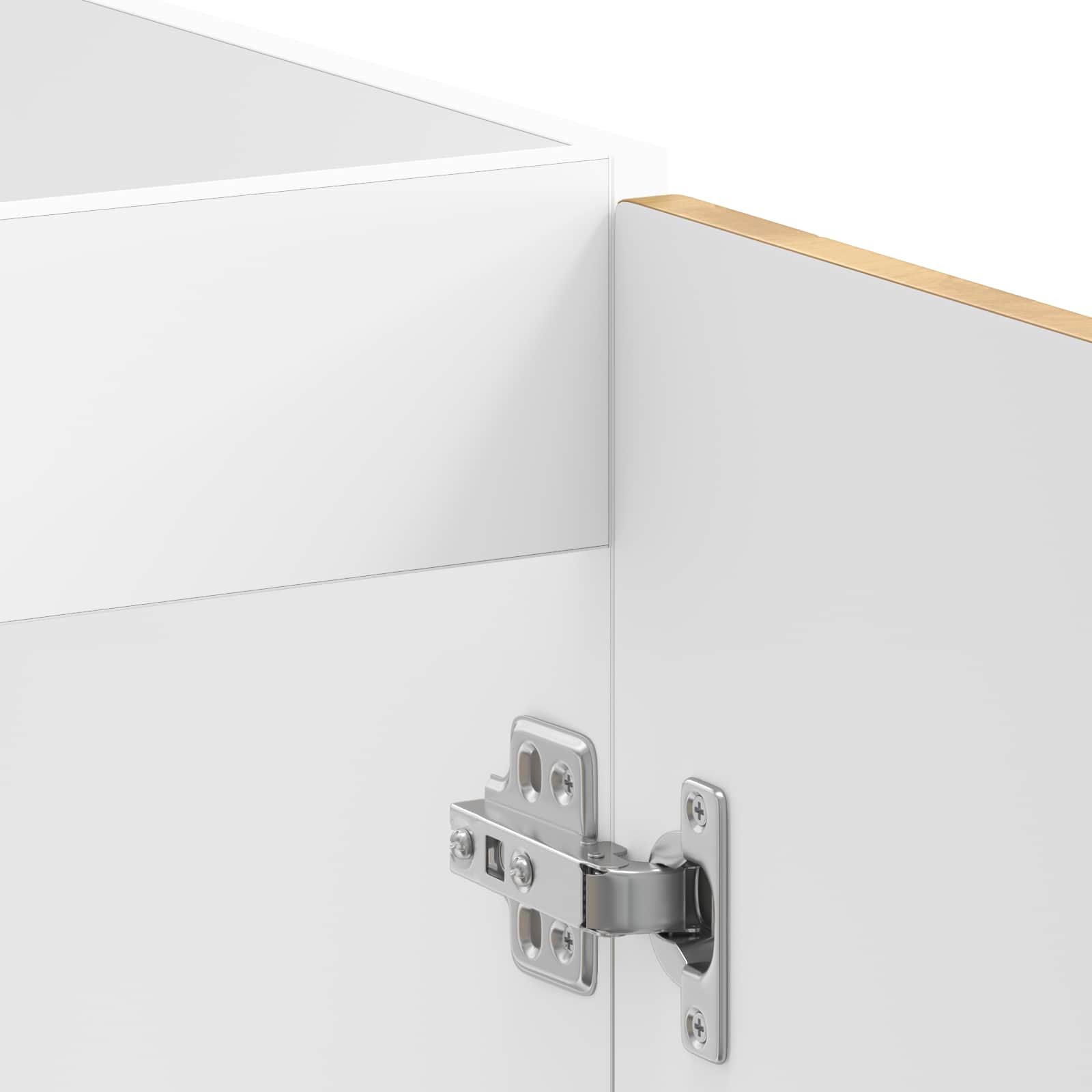 Waschbecken-Unterschrank Porto 2 pcs Braun Holzwerkstoff