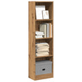 Bücherregal Artisan-Eiche 40x24x143 cm Holzwerkstoff