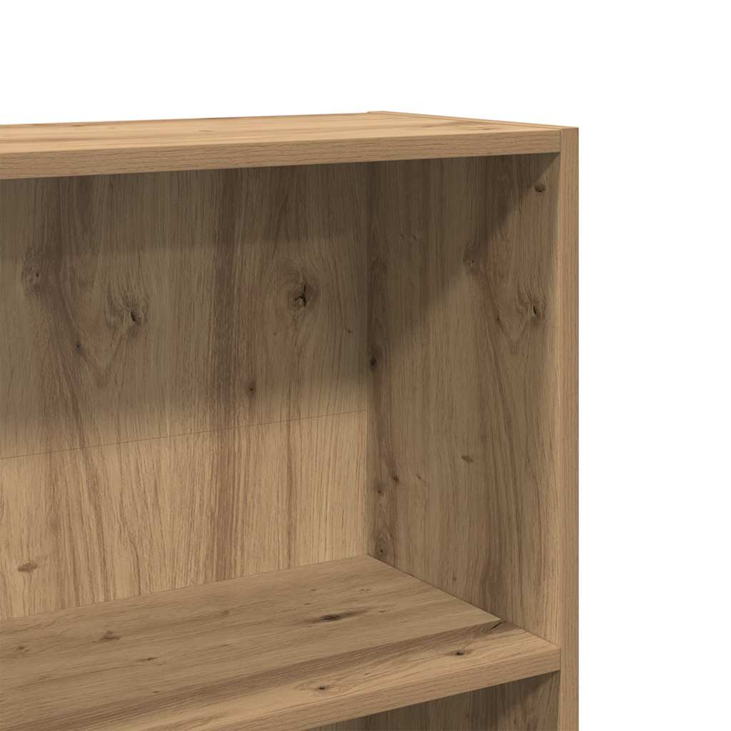 Bücherregal Artisan-Eiche 60x24x143 cm Holzwerkstoff