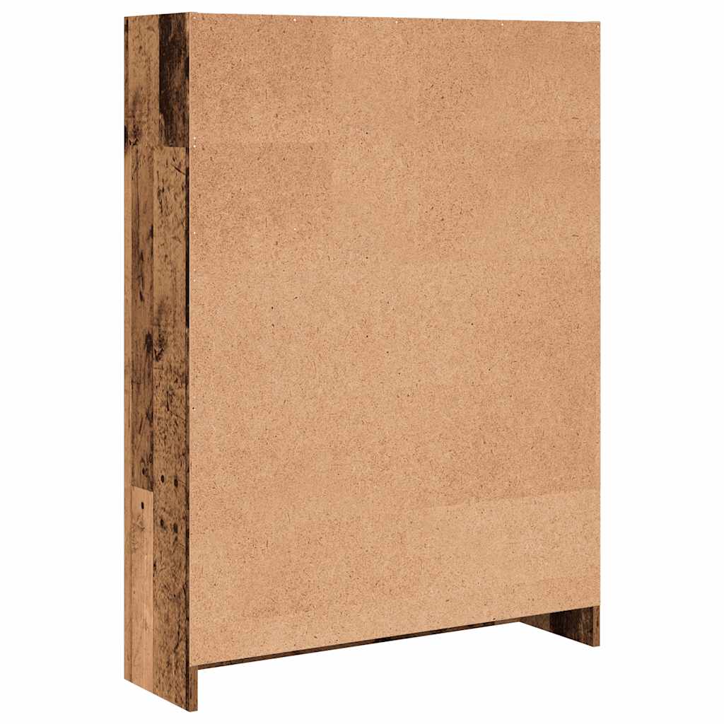 Bücherregal Altholz-Optik 80x24x109 cm Holzwerkstoff