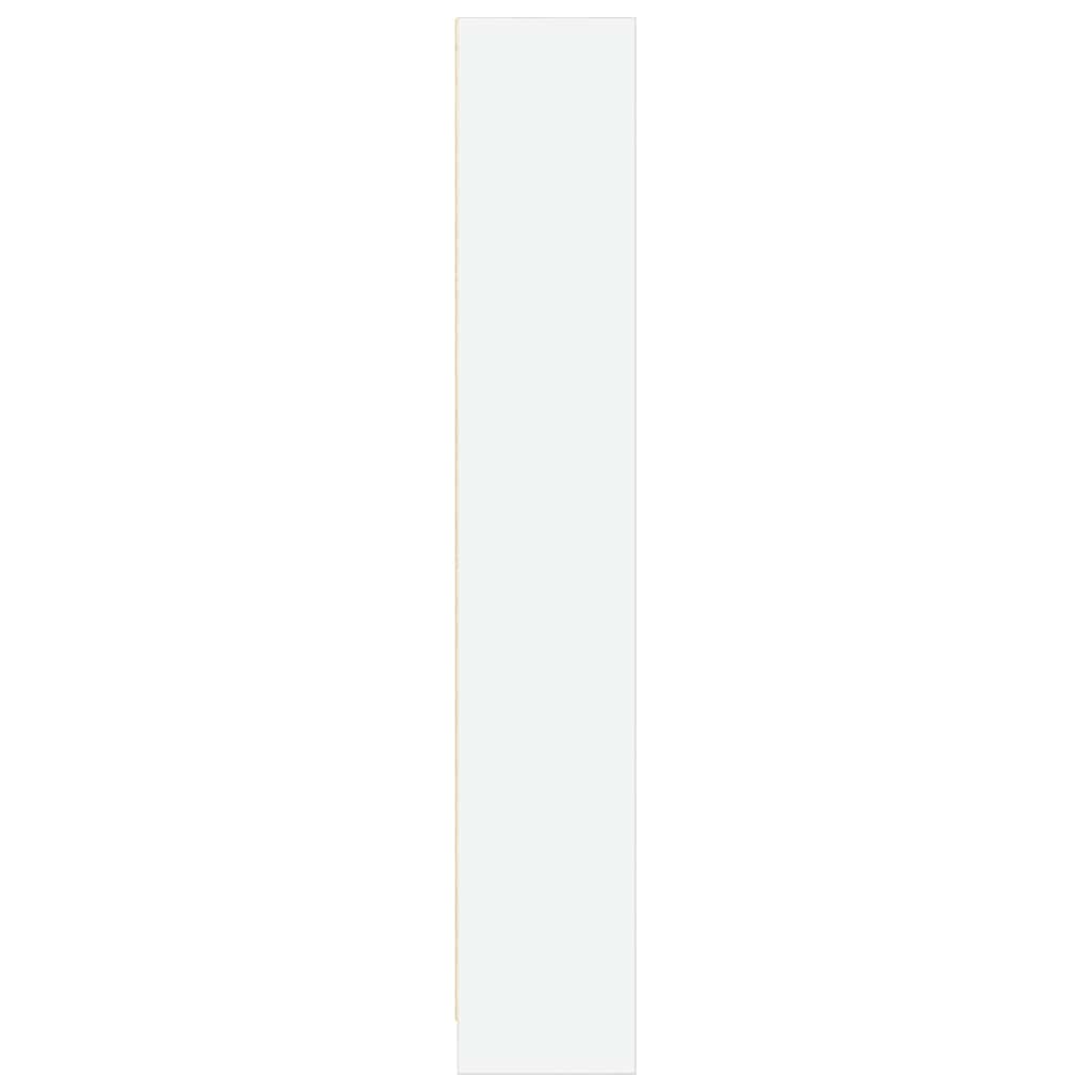 Bücherregal Weiß 80x24x143 cm Holzwerkstoff