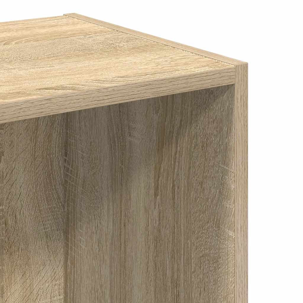 Bücherregal Sonoma-Eiche 40x30x152 cm Holzwerkstoff