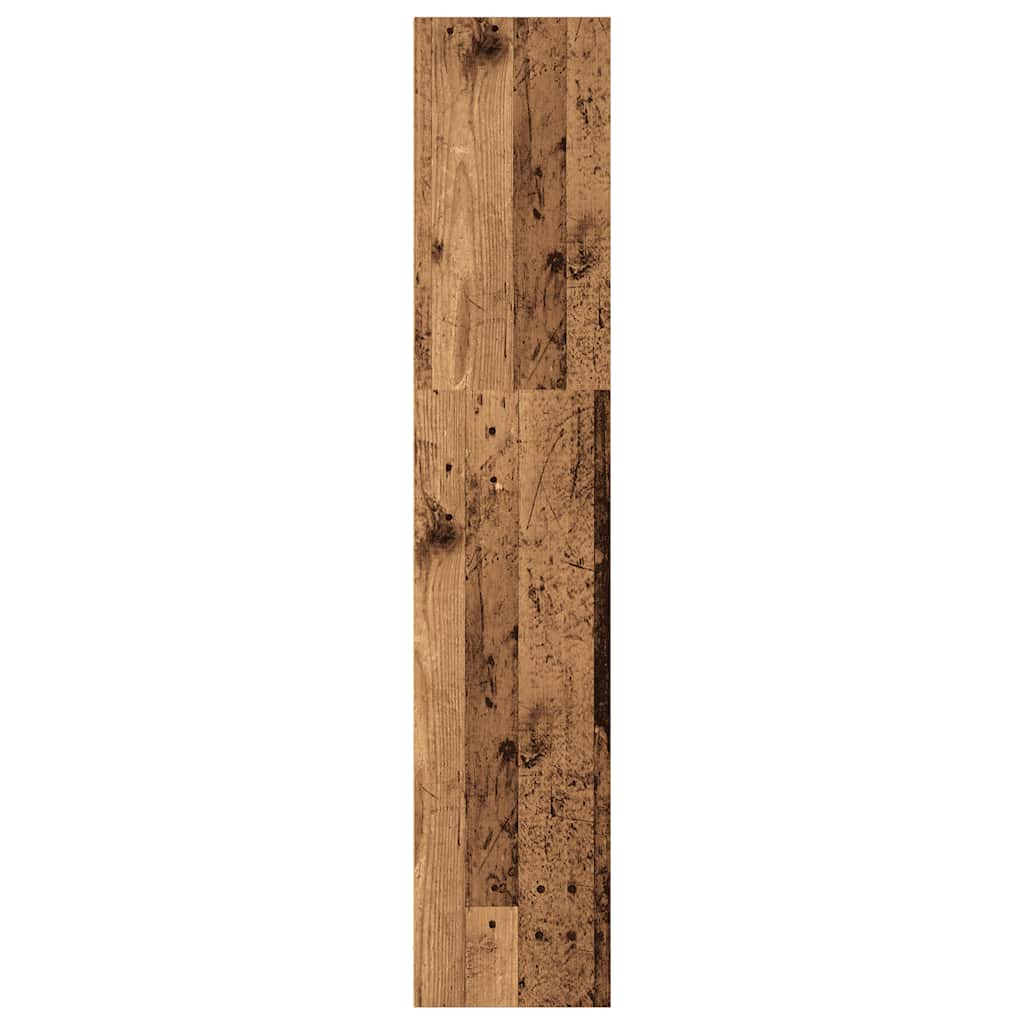 Bücherregal Altholz-Optik 40x30x152 cm Holzwerkstoff