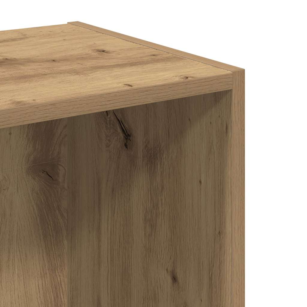Bücherregal Artisan-Eiche 40x30x152 cm Holzwerkstoff