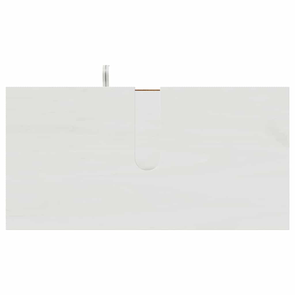 Waschbeckenunterschrank VIGO Weiß und Antikweiß 68 x 34 x 59 cm