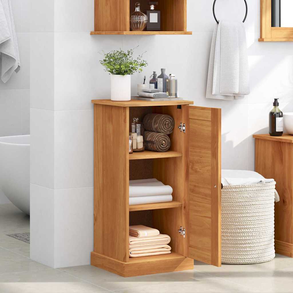 Badezimmerschrank VIGO Braun und Honigbraun 37,5 x 34 x 80 cm