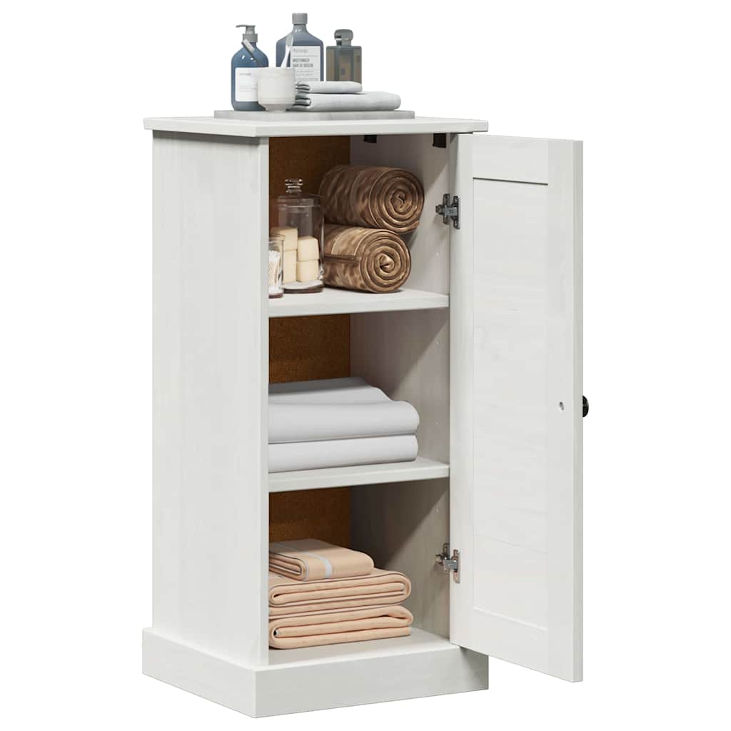 Badezimmerschrank VIGO Weiß und Antikweiß 37,5 x 34 x 80 cm