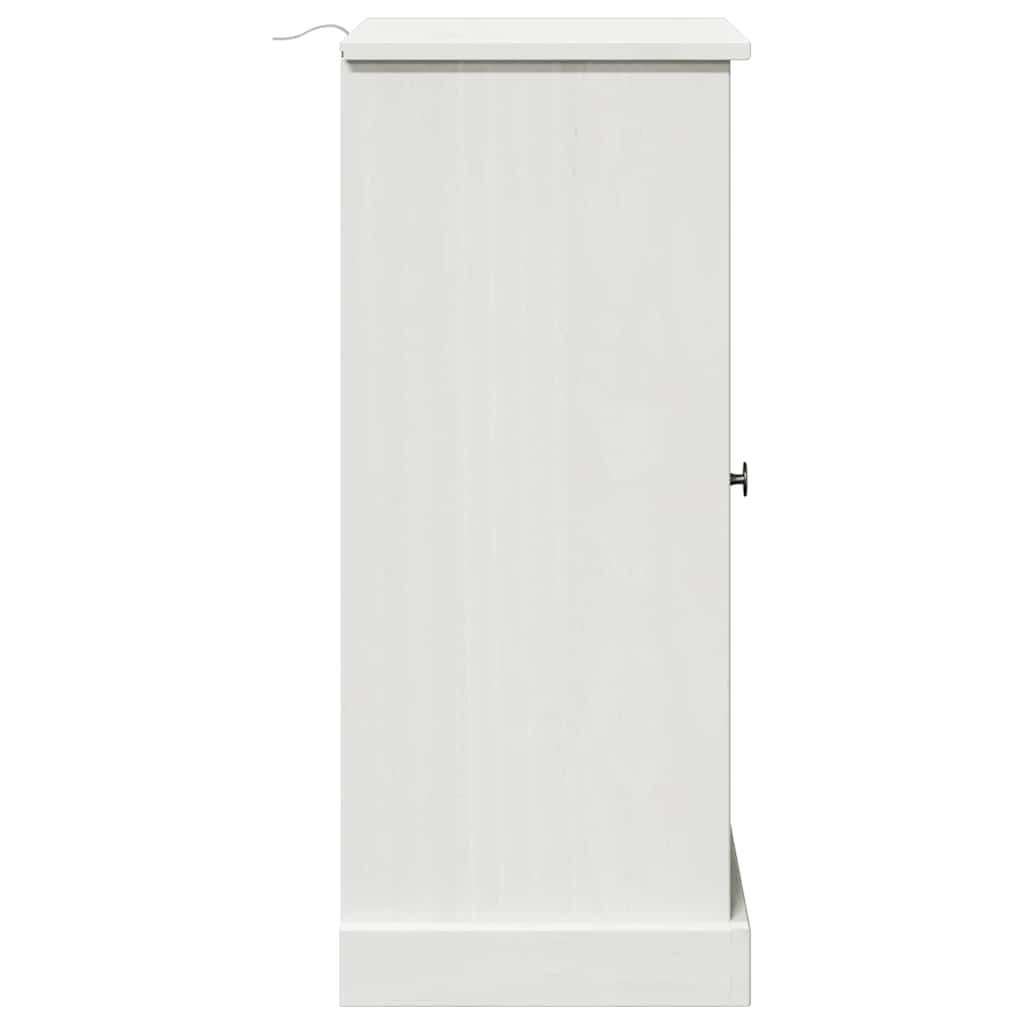 Badezimmerschrank VIGO Weiß und Antikweiß 37,5 x 34 x 80 cm