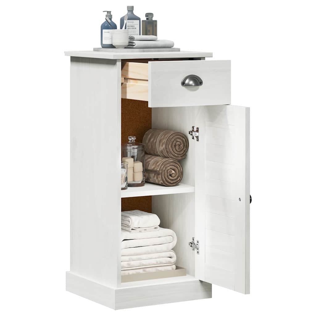 Badezimmerschrank VIGO Braun und Honigbraun 37,5 x 34 x 80 cm