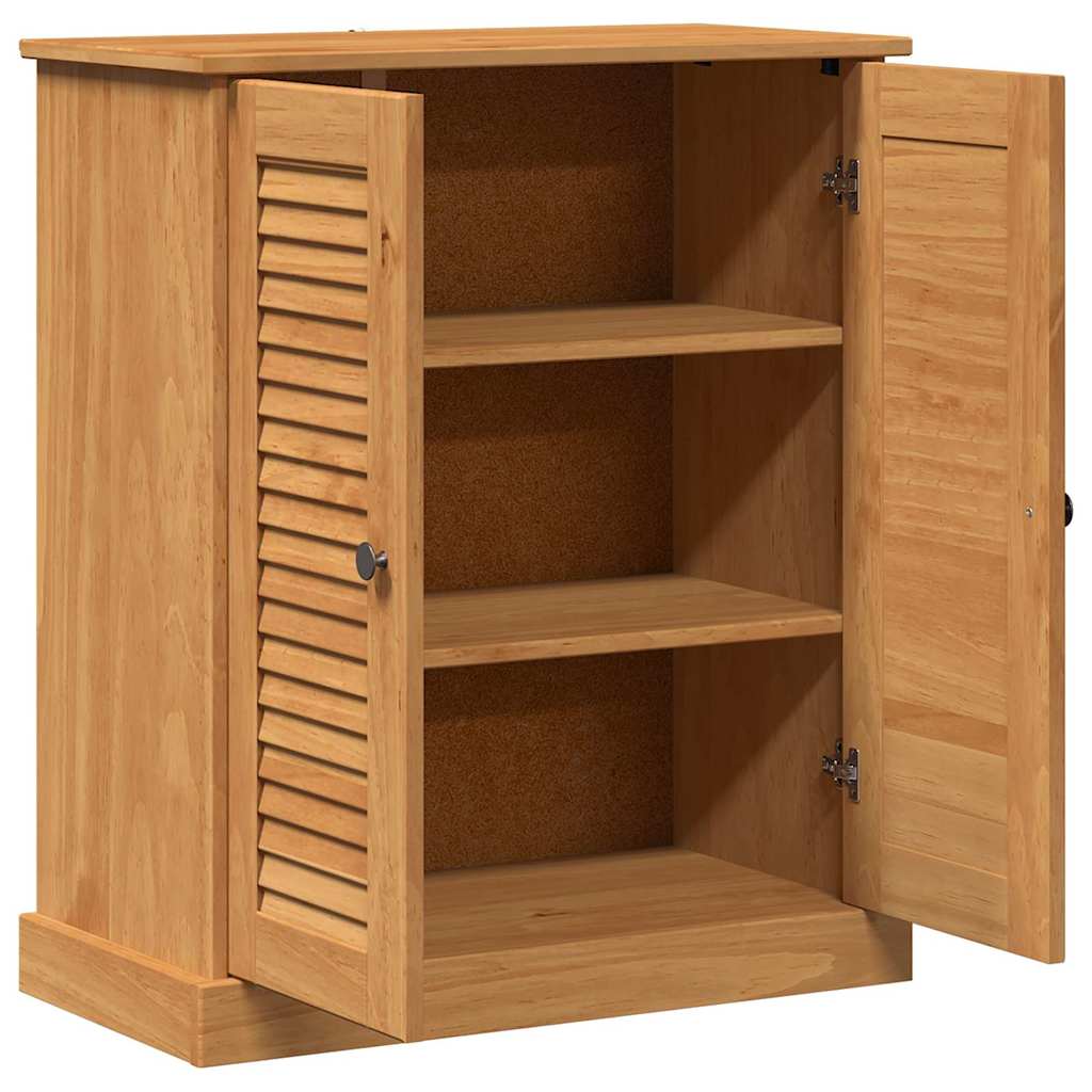 Badezimmerschrank VIGO Braun und Honigbraun 68 x 34 x 80 cm