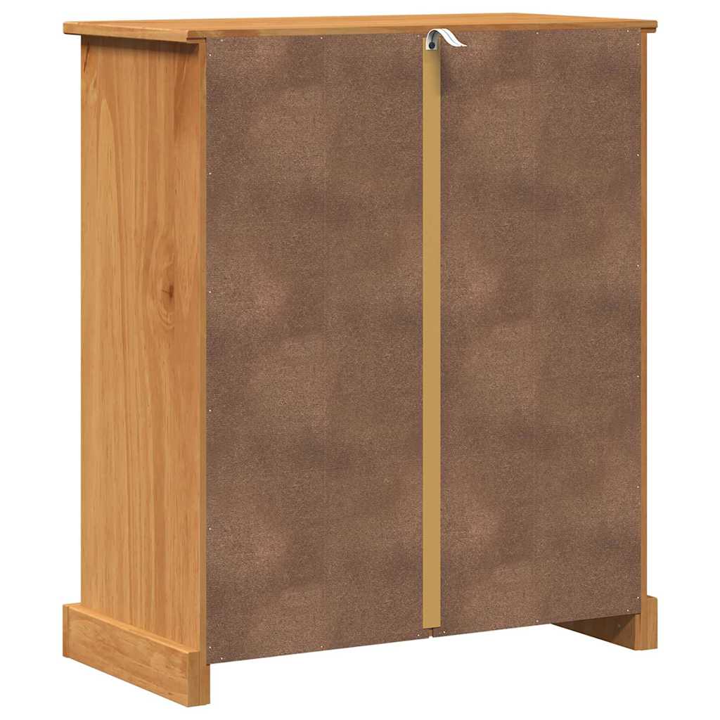 Badezimmerschrank VIGO Braun und Honigbraun 68 x 34 x 80 cm