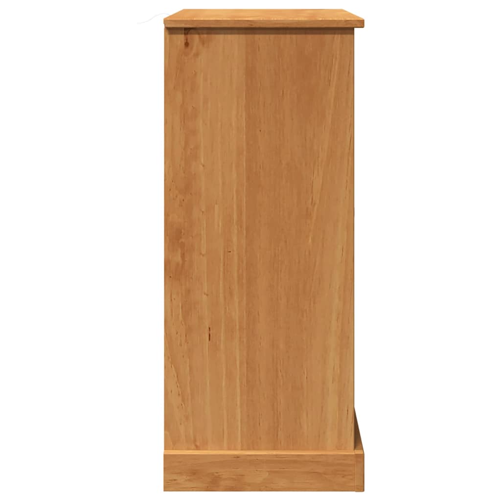Badezimmerschrank VIGO Braun und Honigbraun 68 x 34 x 80 cm