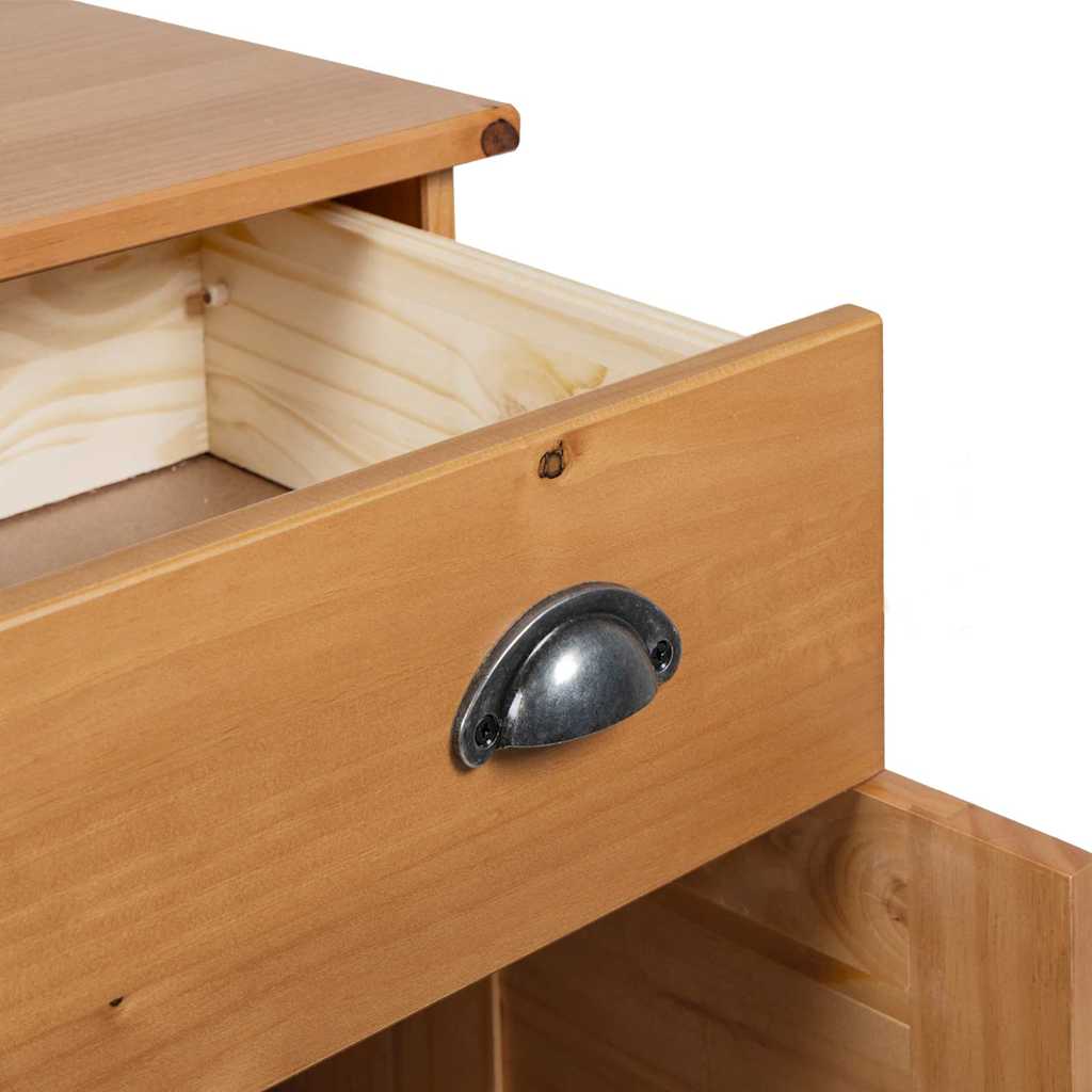 Badezimmerschrank VIGO Braun und Honigbraun 68 x 34 x 80 cm