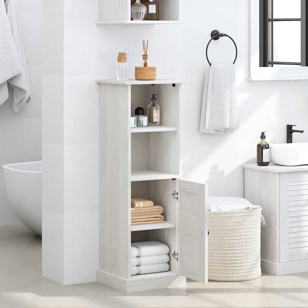 Badezimmerschrank VIGO Weiß und Antikweiß 37 x 34 x 110 cm