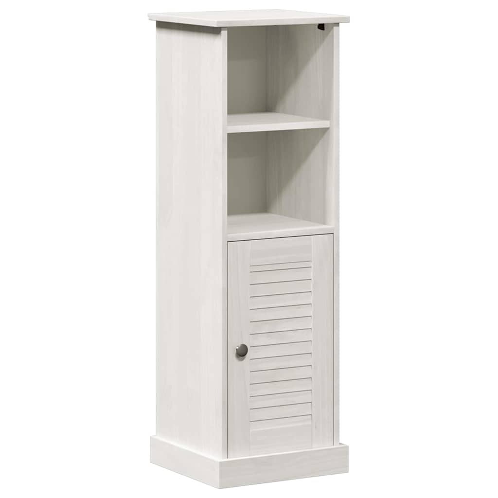 Badezimmerschrank VIGO Weiß und Antikweiß 37 x 34 x 110 cm