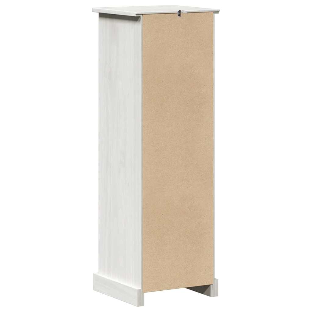 Badezimmerschrank VIGO Weiß und Antikweiß 37 x 34 x 110 cm