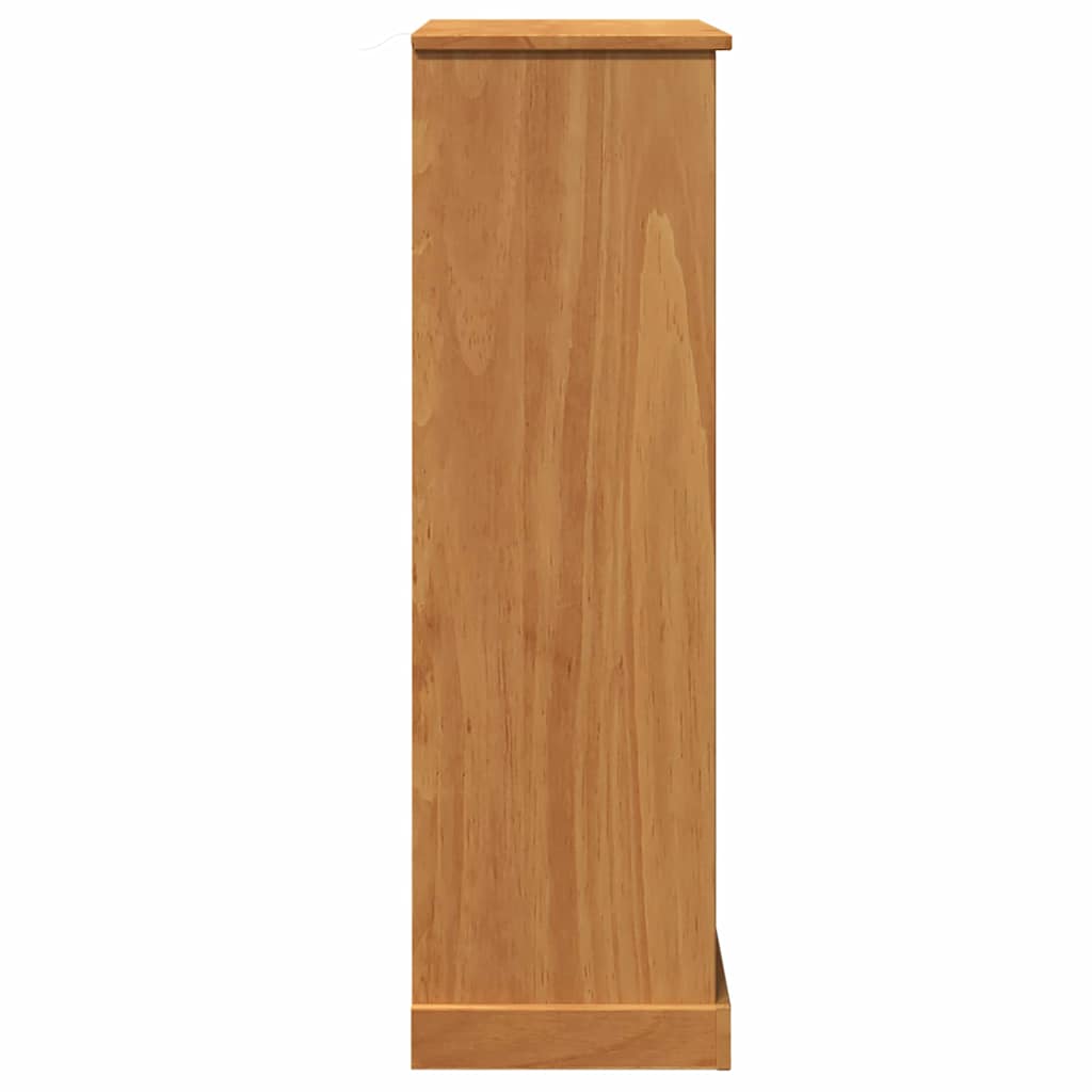 Badezimmerschrank VIGO Braun und Honigbraun 68 x 34 x 110 cm