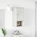 Badezimmerschrank VIGO Weiß und Antikweiß 37 x 34 x 71,5 cm