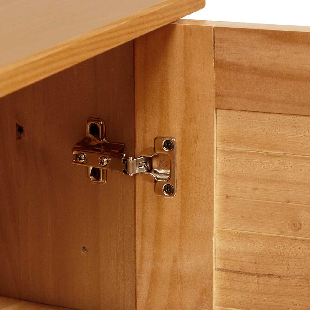 Badezimmerschrank VIGO Braun und Honigbraun 67,5 x 34 x 71,5 cm