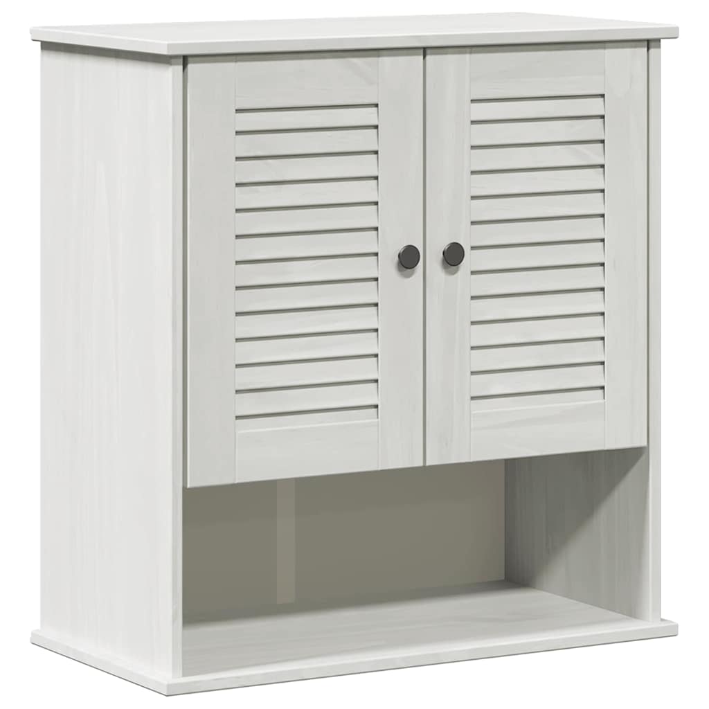 Badezimmerschrank VIGO Weiß und Antikweiß 67,5 x 34 x 71,5 cm