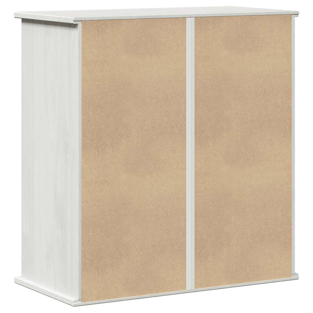 Badezimmerschrank VIGO Weiß und Antikweiß 67,5 x 34 x 71,5 cm