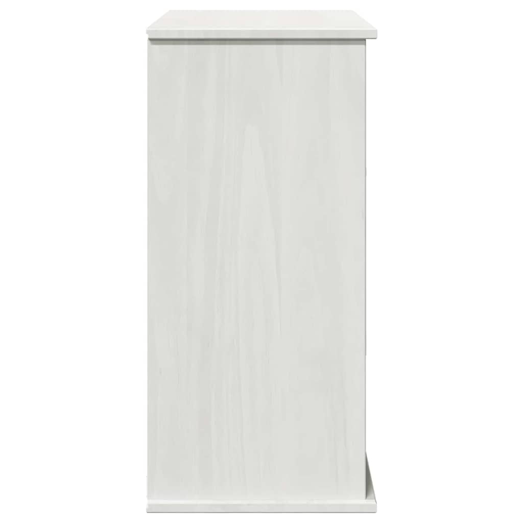 Badezimmerschrank VIGO Weiß und Antikweiß 67,5 x 34 x 71,5 cm