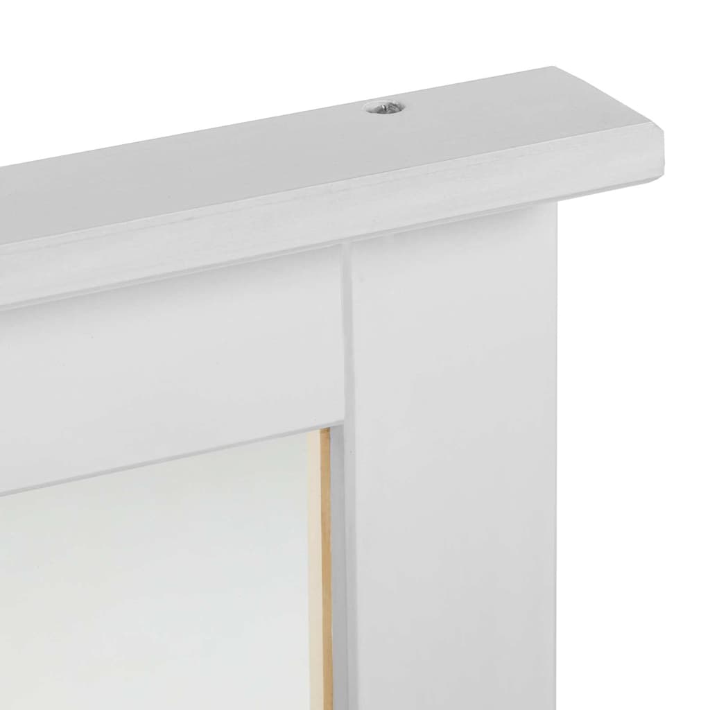 Spiegel VIGO Antik Weiß 55,5 x 5 x 70 cm Massivholz Kiefer