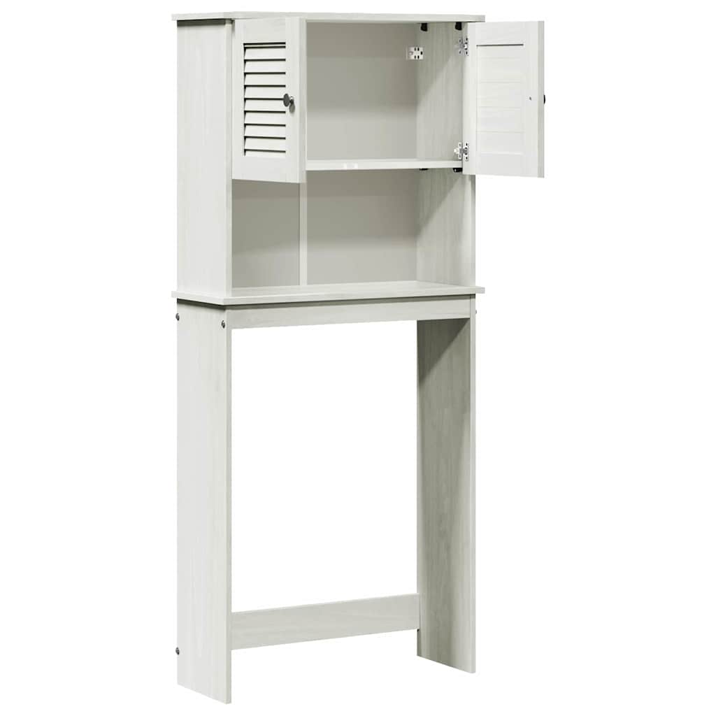 Waschmaschinen-Schrank mit Regal VIGO Weiß und Antikweiß