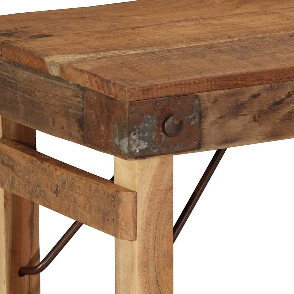 Bank Natur 110 x 35 x 46 cm Wiederverwertetes altes Holz