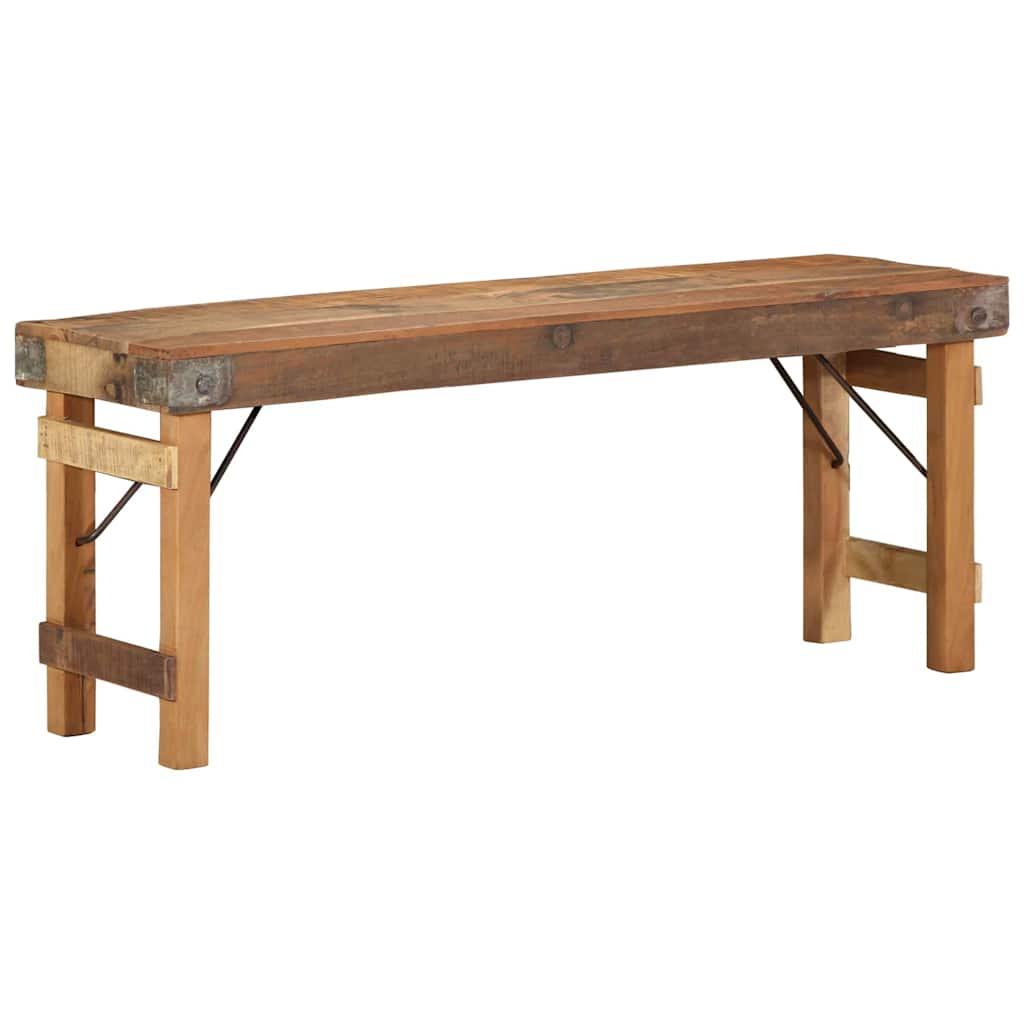 Bank Natur 110 x 35 x 46 cm Wiederverwertetes altes Holz
