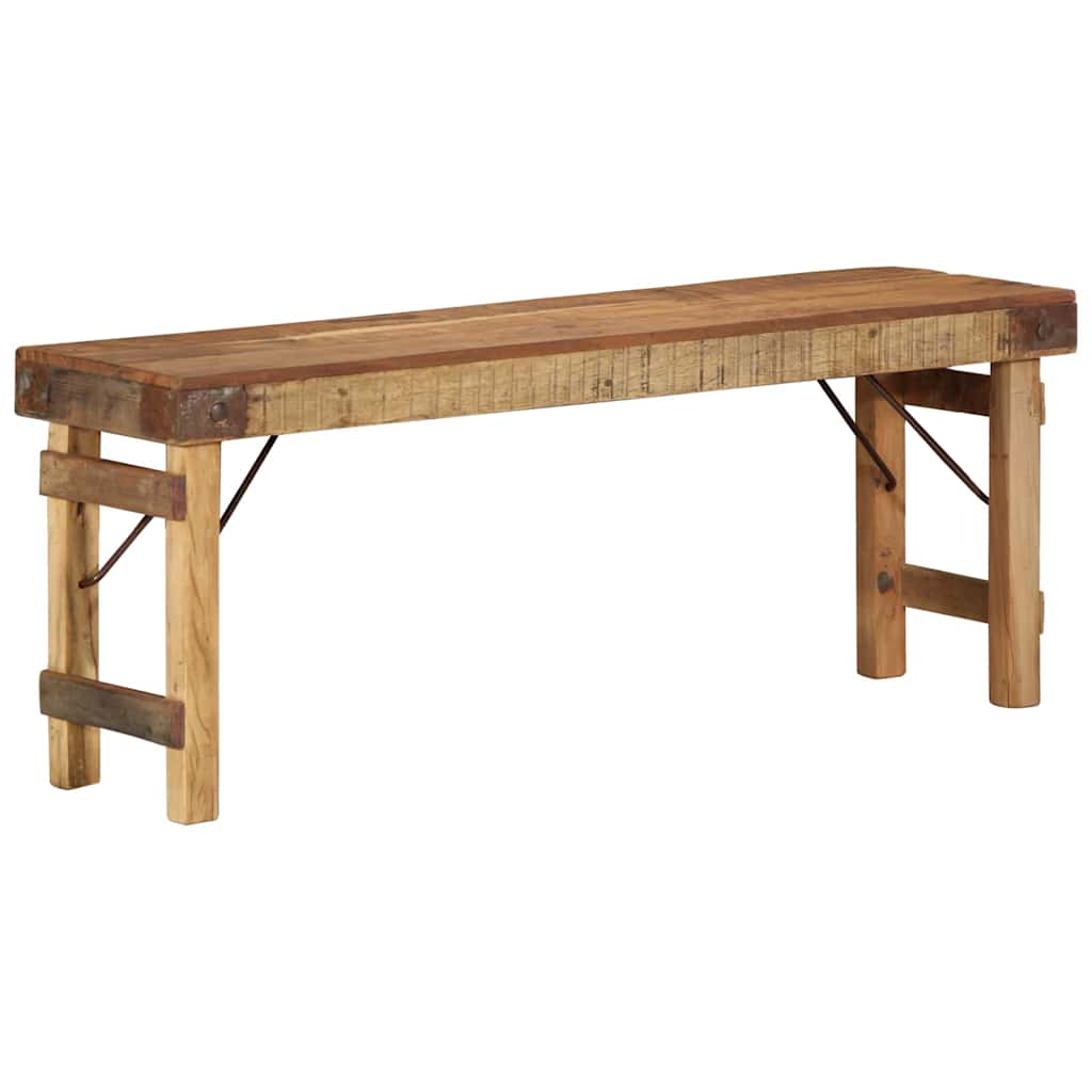 Bank Natur 110 x 35 x 46 cm Wiederverwertetes altes Holz