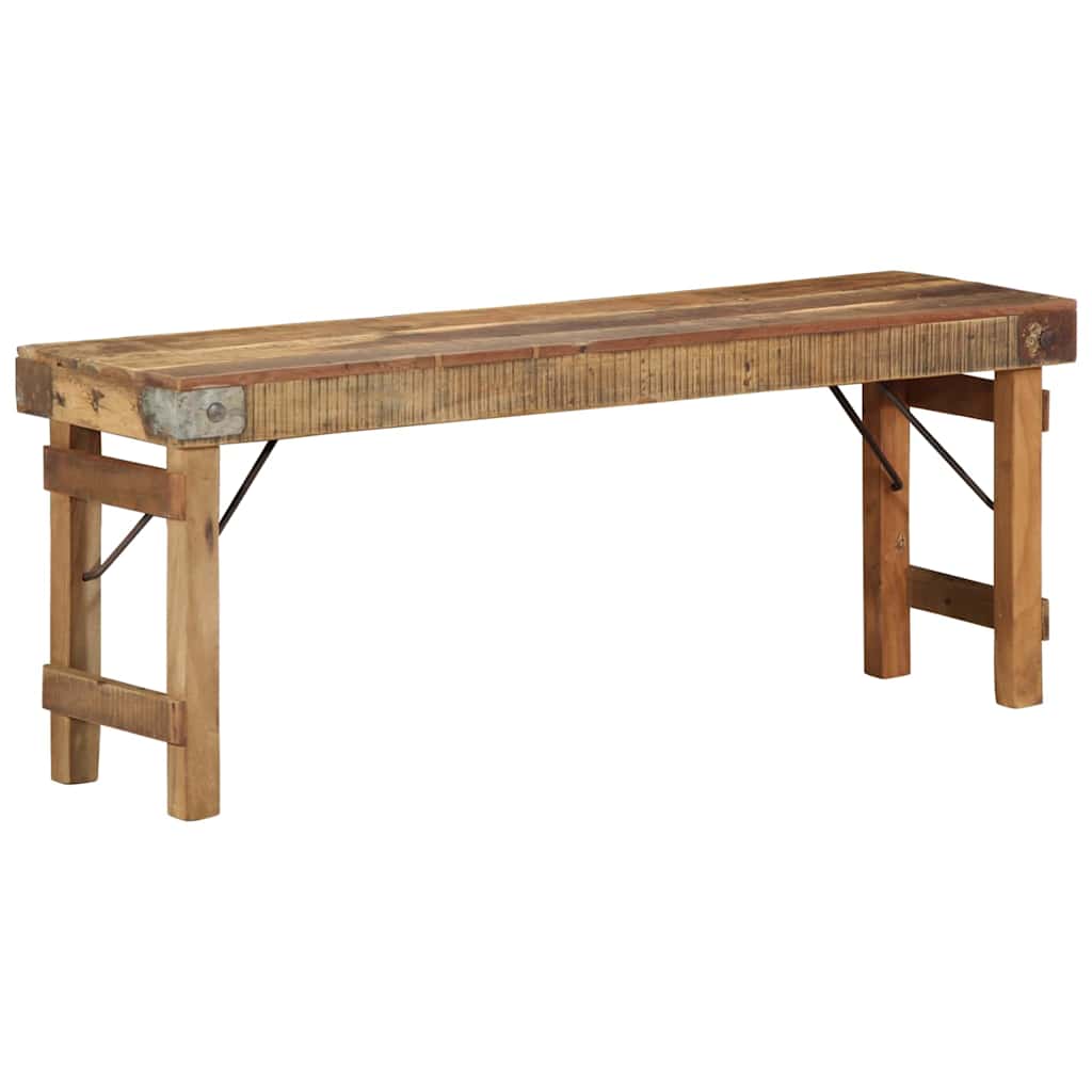 Bank Natur 110 x 35 x 46 cm Wiederverwertetes altes Holz
