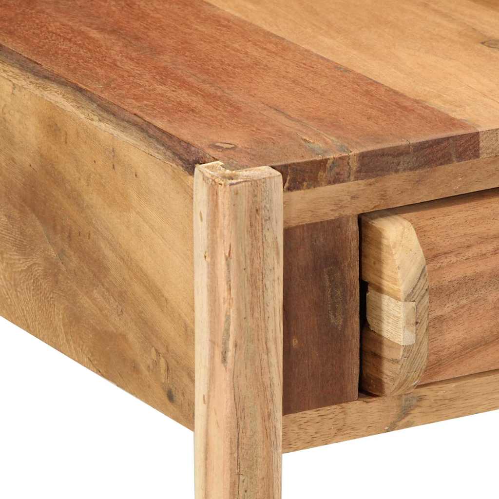 Beistelltisch Braun 43 x 32 x 46 cm Massives upgecyceltes Holz