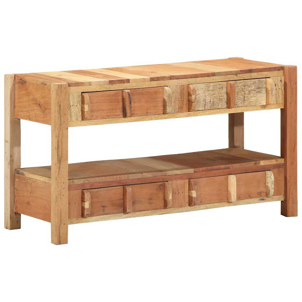 TV-Schränk Braun 83 x 33 x 46 cm Massives upgecyceltes Holz