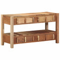 TV-Schränk Braun 83 x 33 x 46 cm Massives upgecyceltes Holz