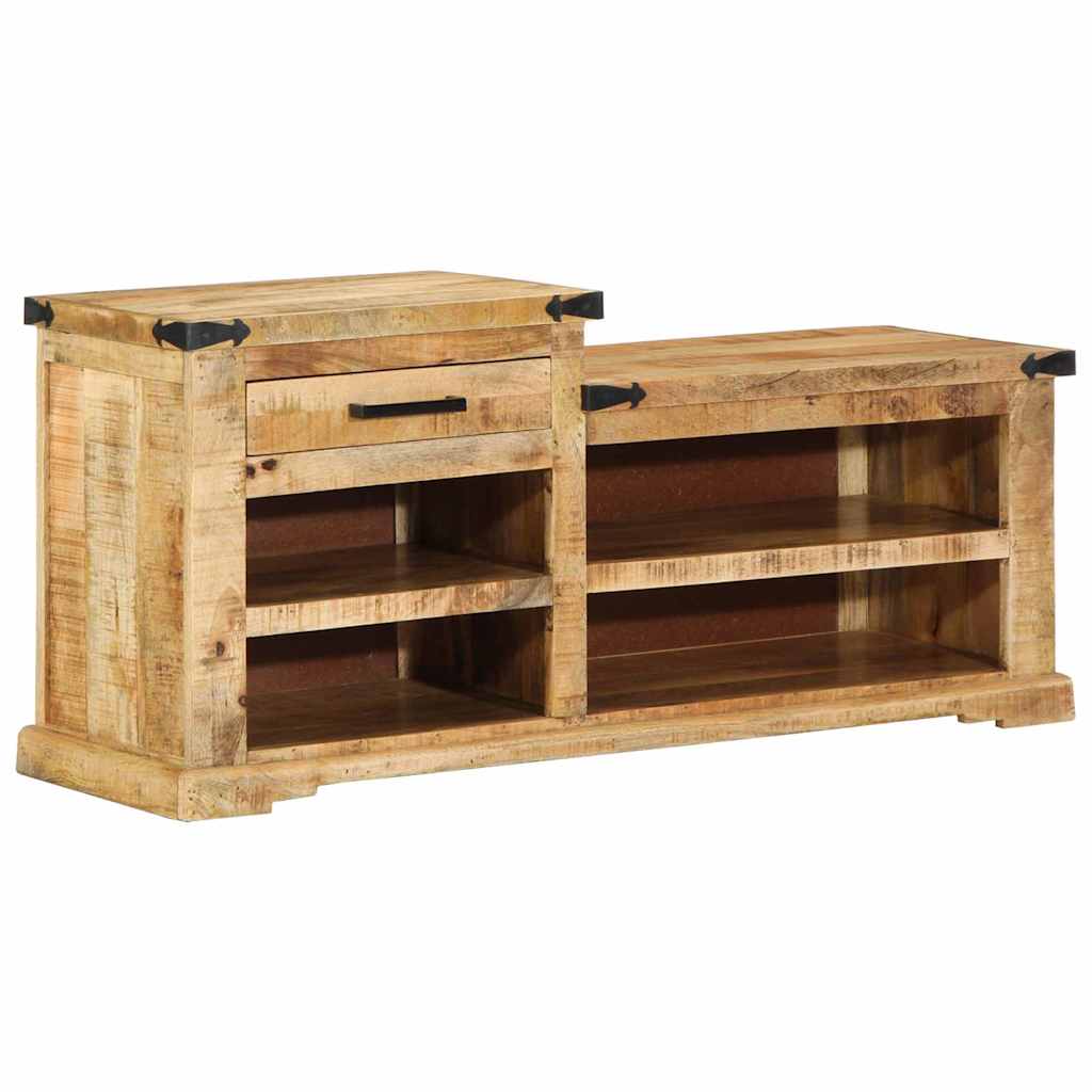 Bank mit Schubladen Braun 110 x 35 x 50 cm Raue Mango
