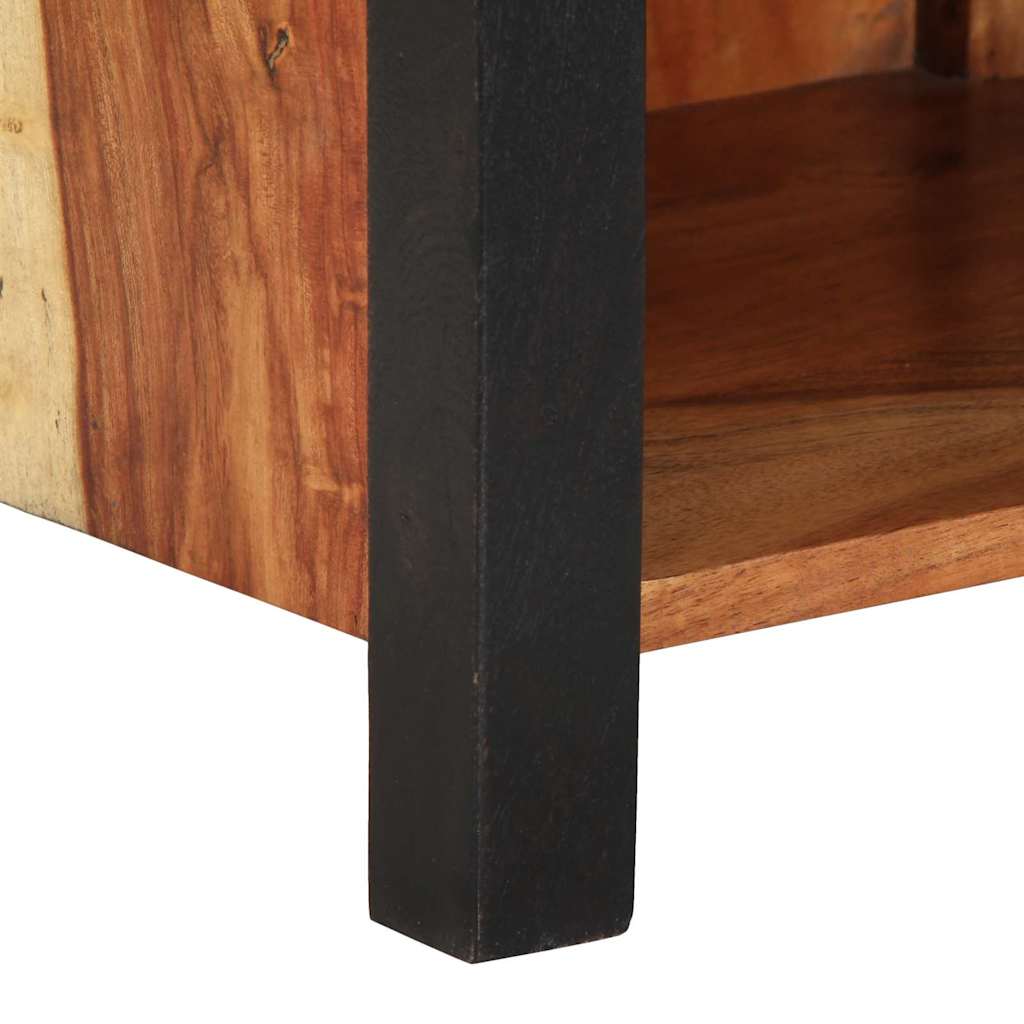Nachttisch Braun 40 x 35 x 50 cm Massivholz Akazie