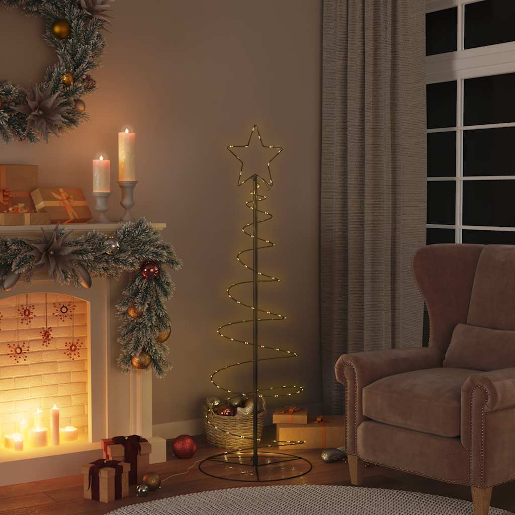 LED Weihnachtsbaum 100 LEDs Warmweiß 150 cm