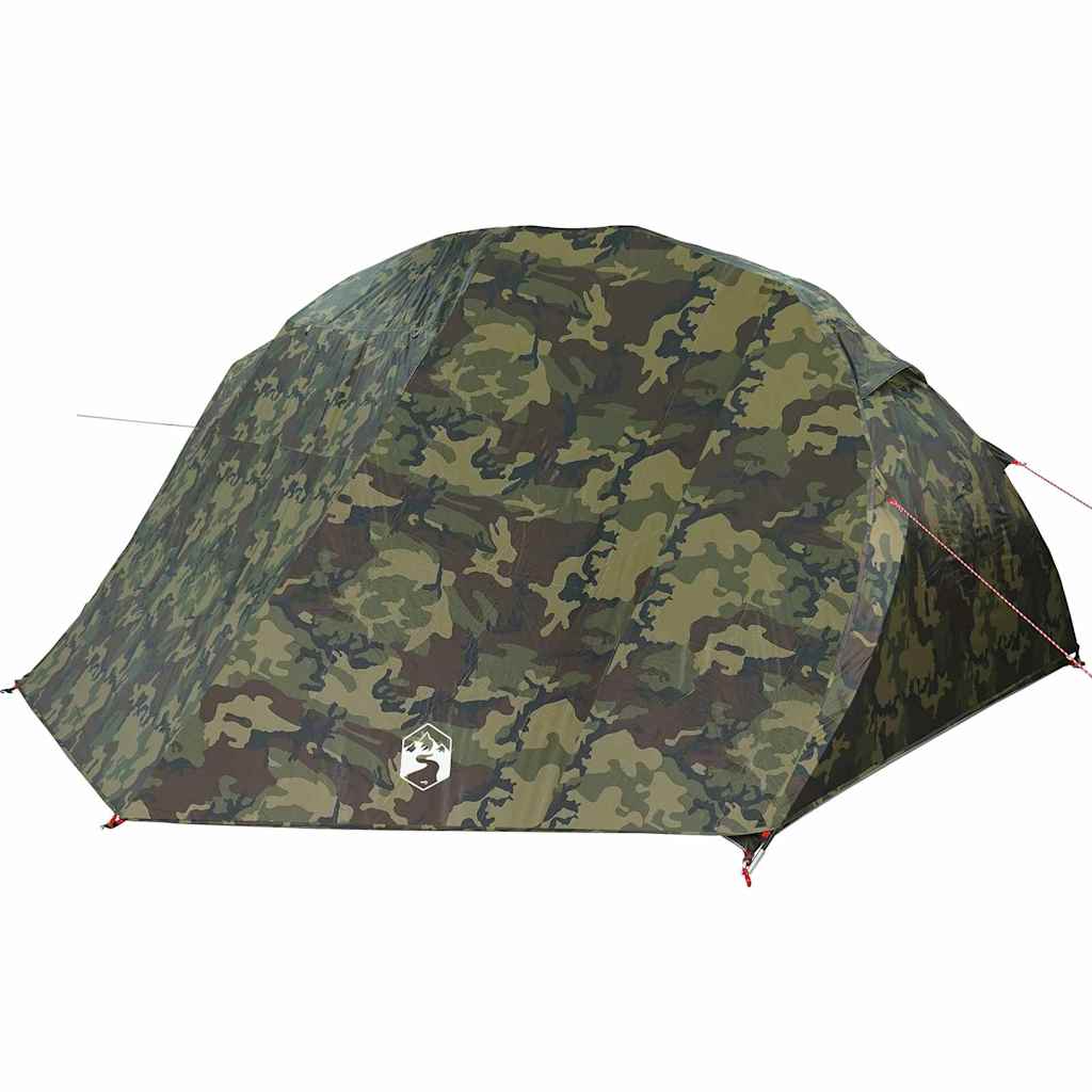 Angelzelt Tarnung 514 x 465 x 187 cm Polyester und Fiberglas