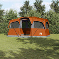 Familienzelt mit Dach Orange und Orange 435 x 255 x 216 cm