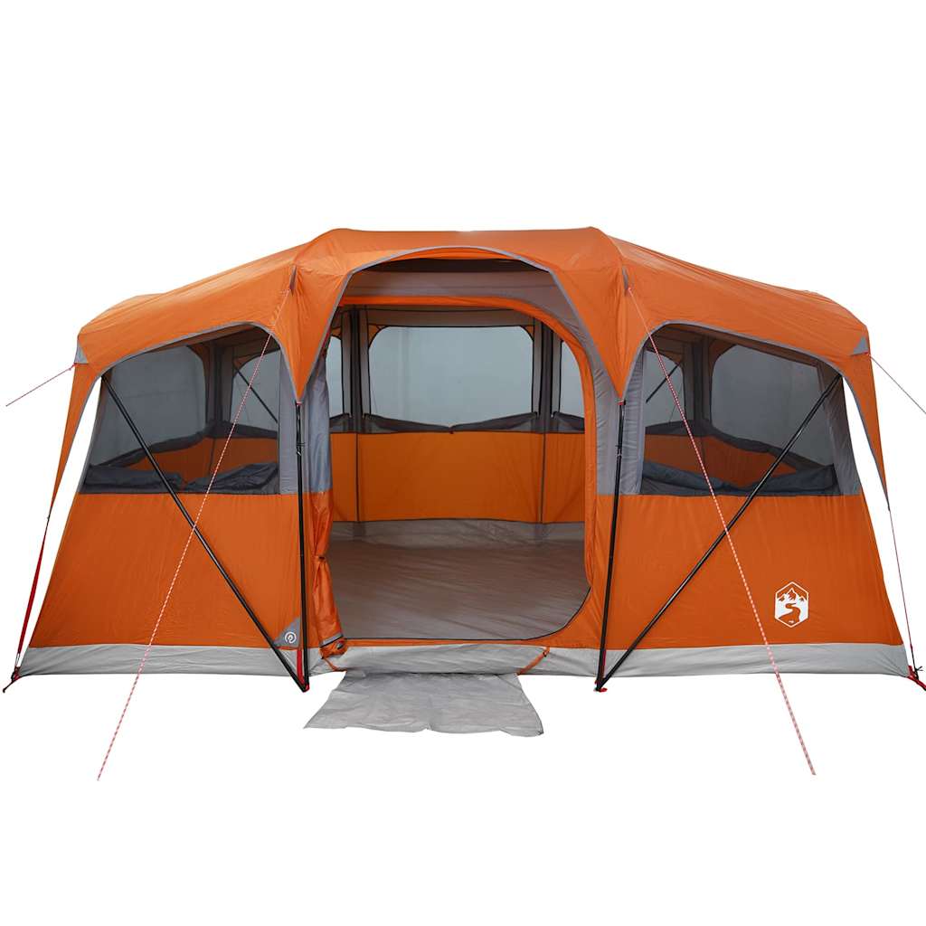 Familienzelt mit Dach Orange und Orange 435 x 255 x 216 cm