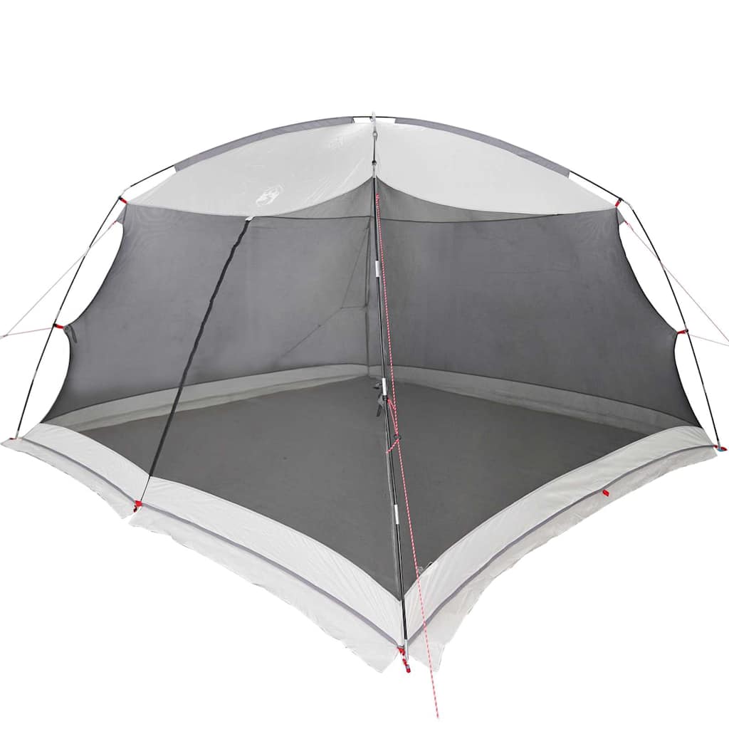 Moskitonetz-Zelt mit Dach Grau 380 x 380 x 225 cm