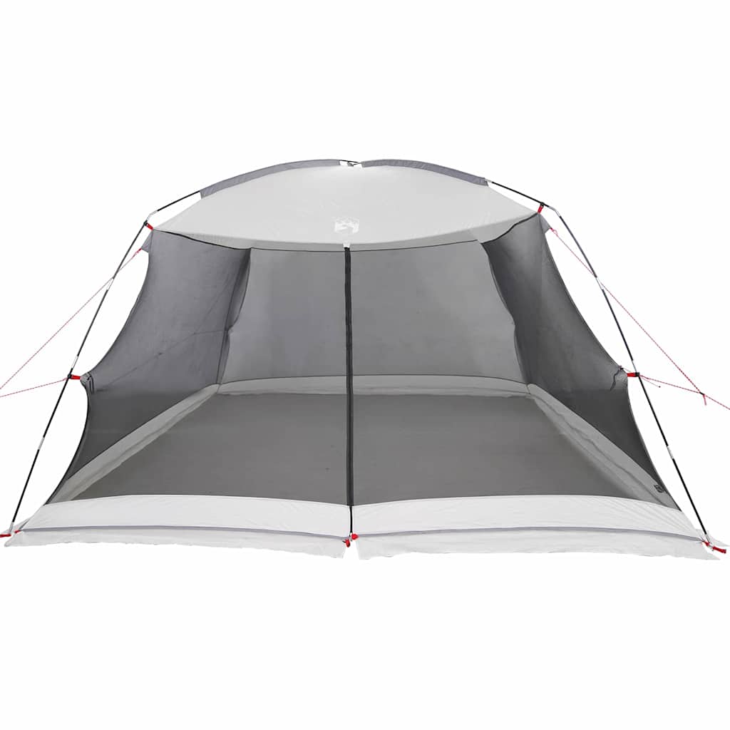 Moskitonetz-Zelt mit Dach Grau 380 x 380 x 225 cm