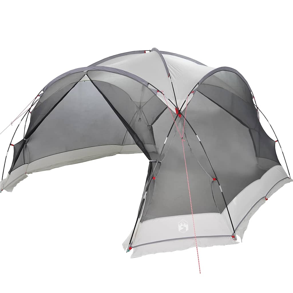 Moskitonetz-Zelt mit Dach Grau 434 x 434 x 230 cm