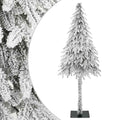 Künstlicher Weihnachtsbaum Weiß 86 x 86 x 210 cm